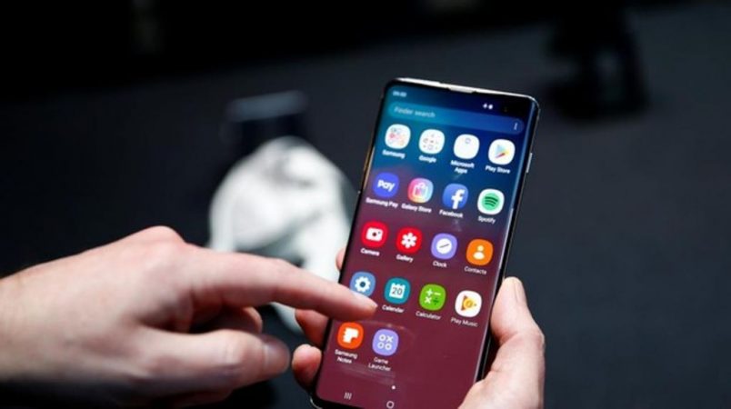 movil con aplicaciones
