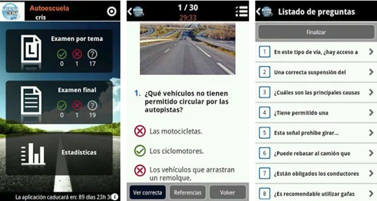 TestNet App carnet conducir DGT