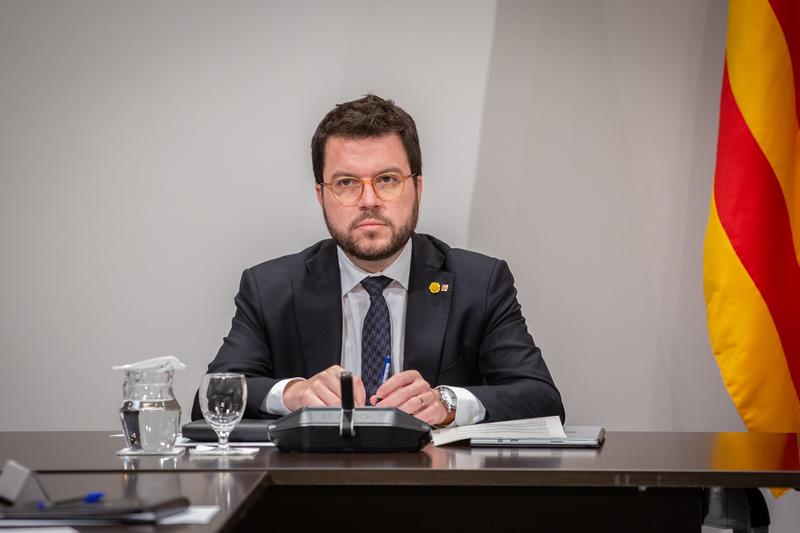 Aragonès apuesta por una moratoria de las cuotas de autónomos y Seguridad Social