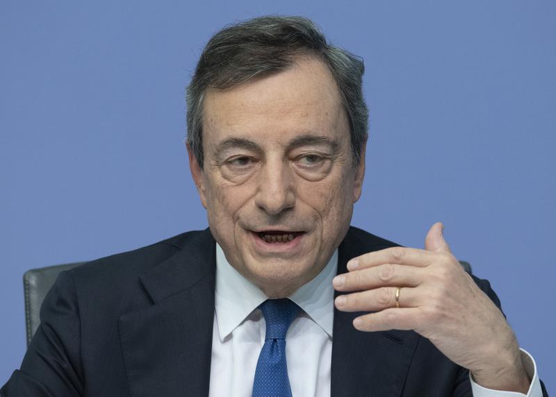 Draghi llama a la movilización de los recursos financieros de Europa frente al Covid-19