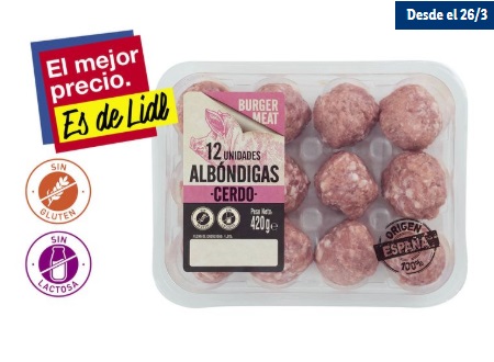 Albóndigas de cerdo Merca2.es