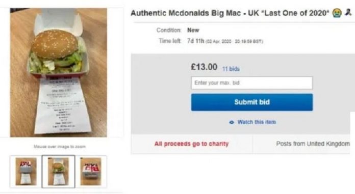 Ebay Mcdonald's Hamburguesas