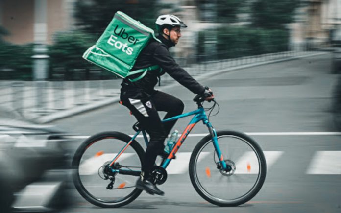 Uber Eats. Fuente: Agencias