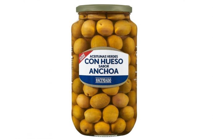 Mercadona: aceitunas con sabor anchoa