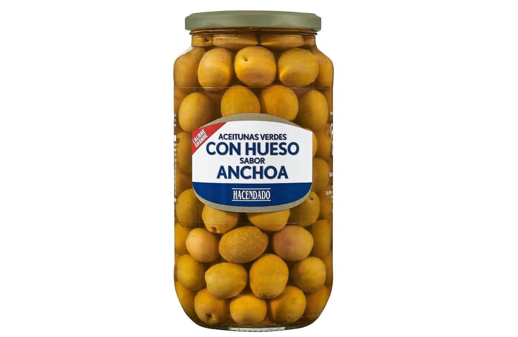 Mercadona: aceitunas con sabor anchoa