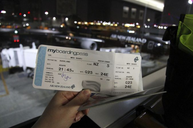 Billete de avión