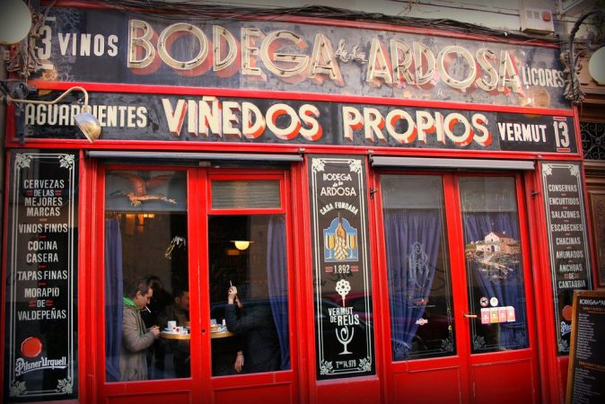 Bodega La Ardosa, tapas Madrid