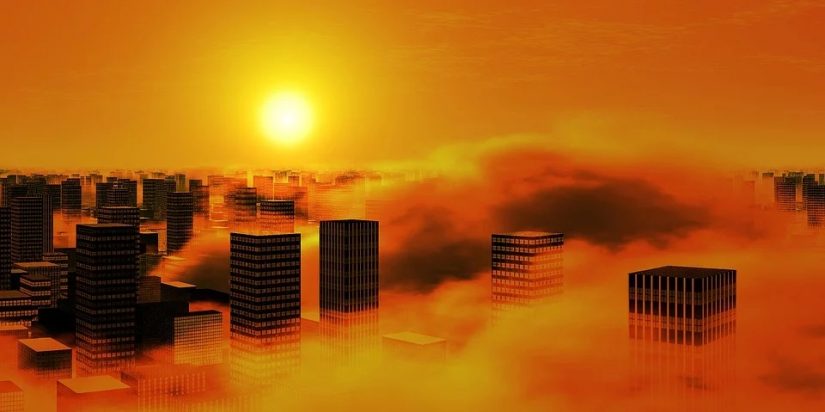 contaminación en el aire