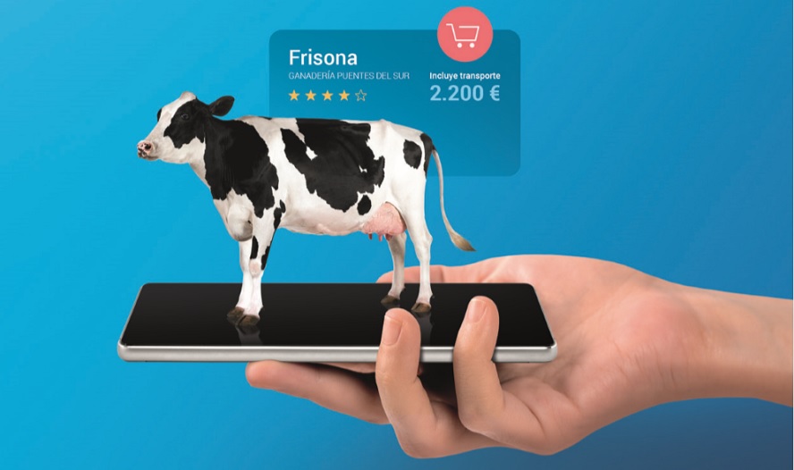 El Covid-19 precipita el e-commerce  del ganado en España