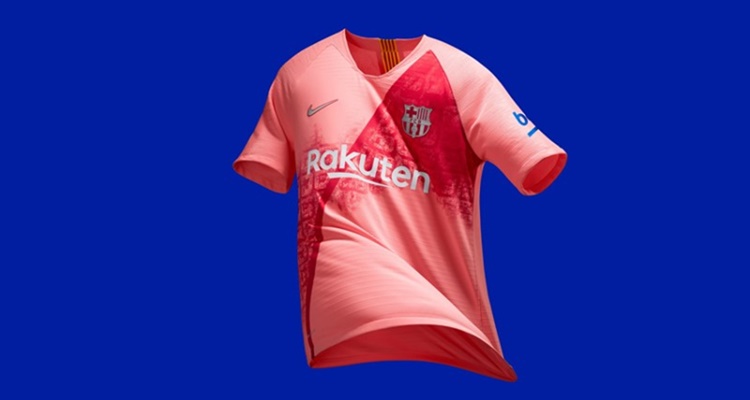 Camiseta rosa FC Barcelona polémica