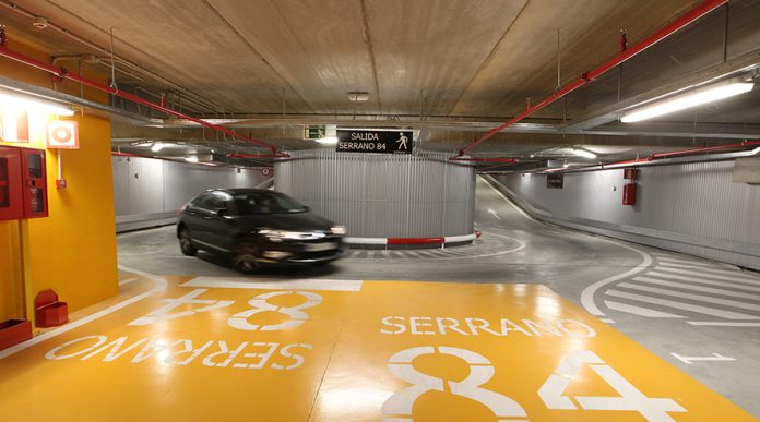 Ferrovial parking personal sanitario