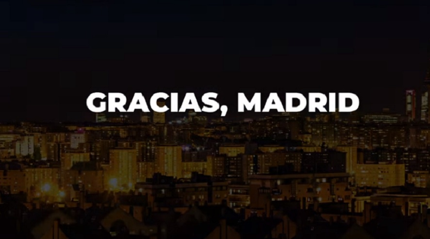 Juntos nunca hemos perdido. «Gracias, Madrid»