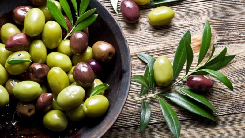 grasas aceitunas