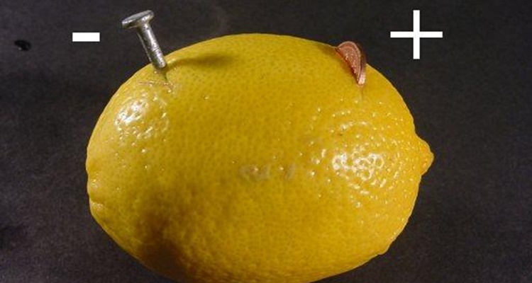 Inventos divertidos: pila y limón