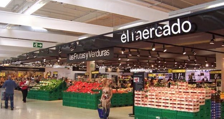 Mercadona, Carrefour, El Corte Ingles: función online