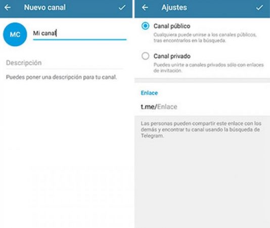suscripciones telegram