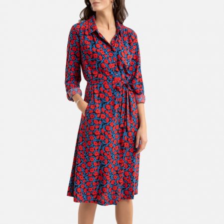 Vestido largo evasé