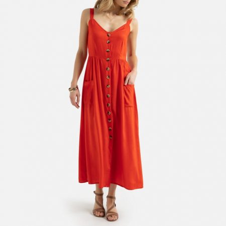Vestido largo vaporoso