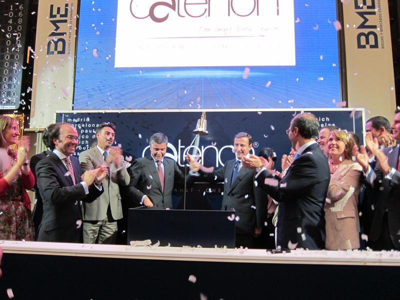 La cifra de negocio de Catenon desciende un 16% en el primer trimestre