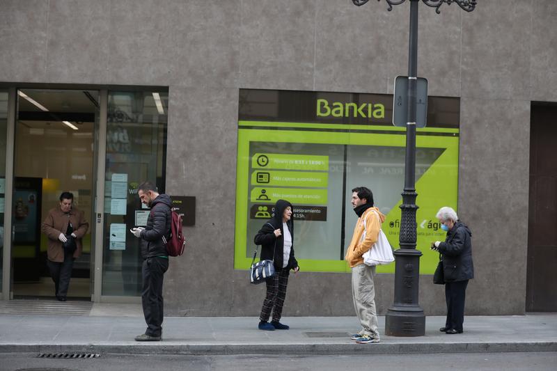 Bankia gana 94 millones hasta marzo, un 54% menos, tras provisiones de 125 millones por el Covid-19