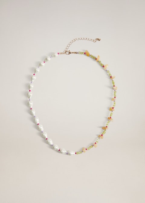 Collar piedras Mango