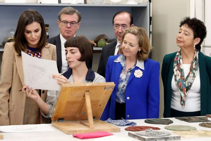 El plantón de Letizia a una estudiante