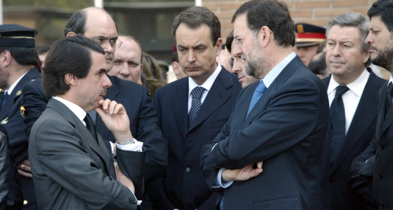 aznar rajoy zapatero