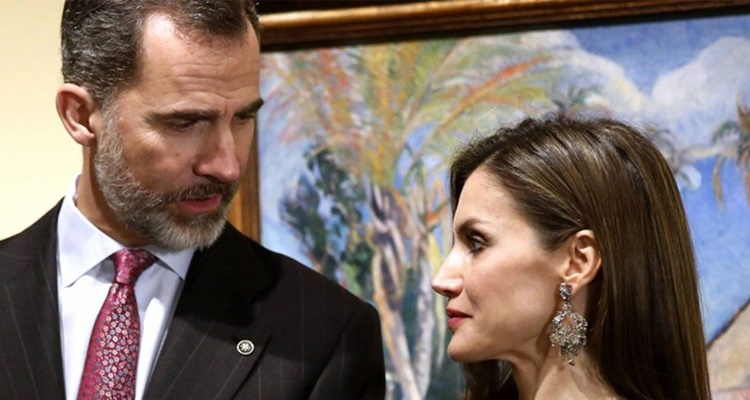 Regaño Felipe a Letizia Internacional Prensa