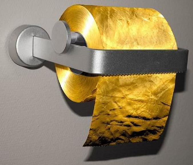 papel de oro