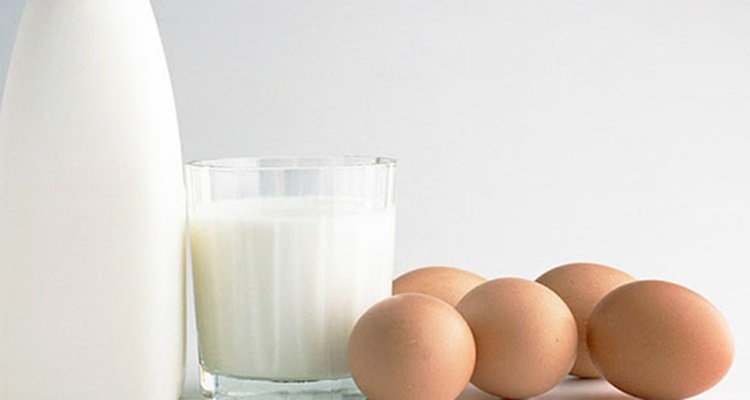 Leche y huevos, beneficios salud Omega 3
