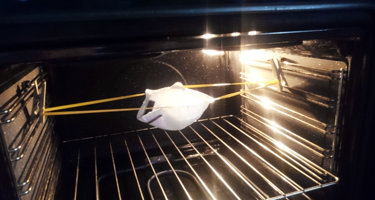 Desinfección en microondas y horno