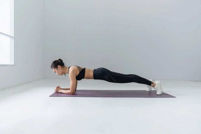 ejercicios desde casa: plank