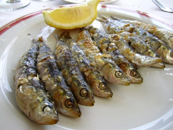 plato de sardinas