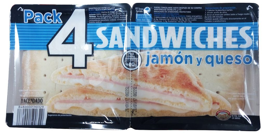 Sandwitch mixto