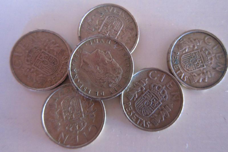 Los españoles conservan pesetas por valor de 1.605 millones de euros