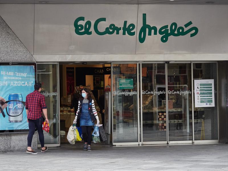 El Corte Inglés tomará la temperatura a clientes y personal