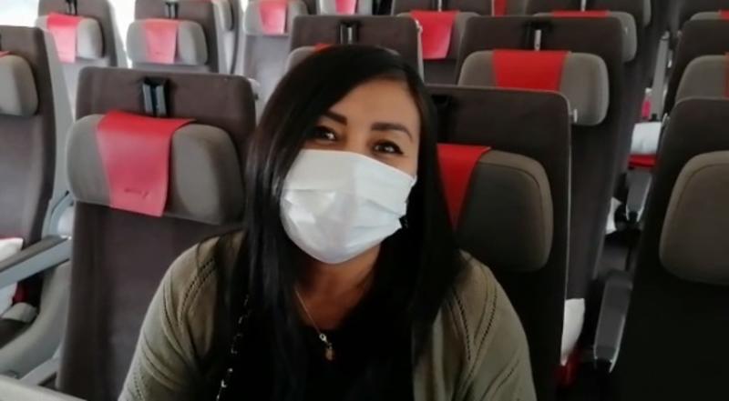 Iberia recuerda que es obligatorio el uso de mascarillas en todos los vuelos