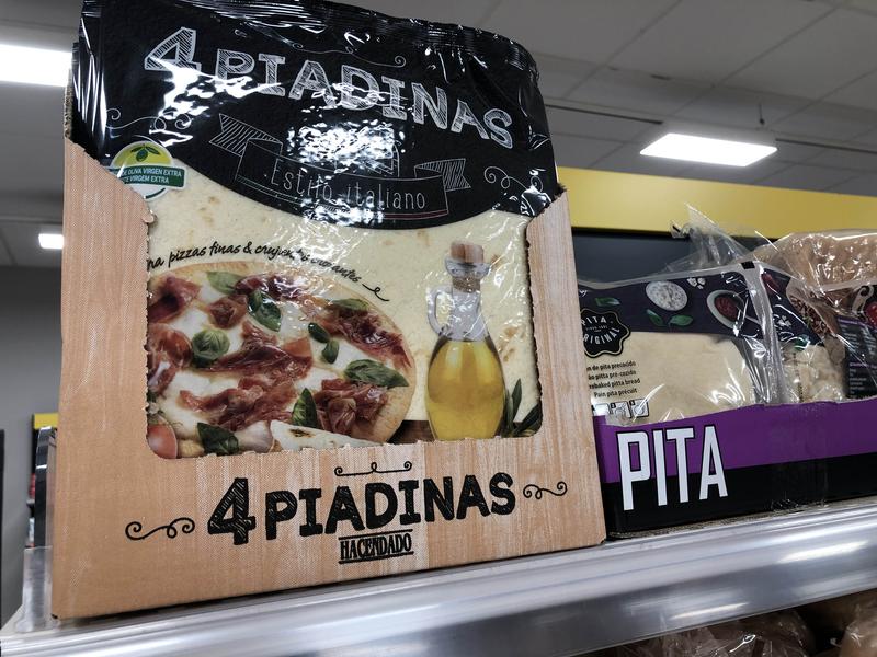 Mercadona duplica las ventas de la piadina por los cambios de hábitos del consumidor en el confinamiento