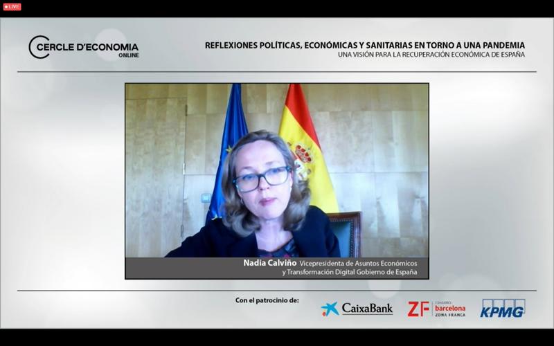 Calviño ve absurdo abrir el debate de derogar la reforma laboral
