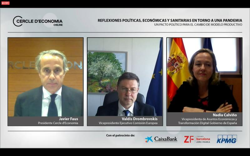 Calviño espera una respuesta de Bruselas «contundente» y que sea una «buena base» para un acuerdo