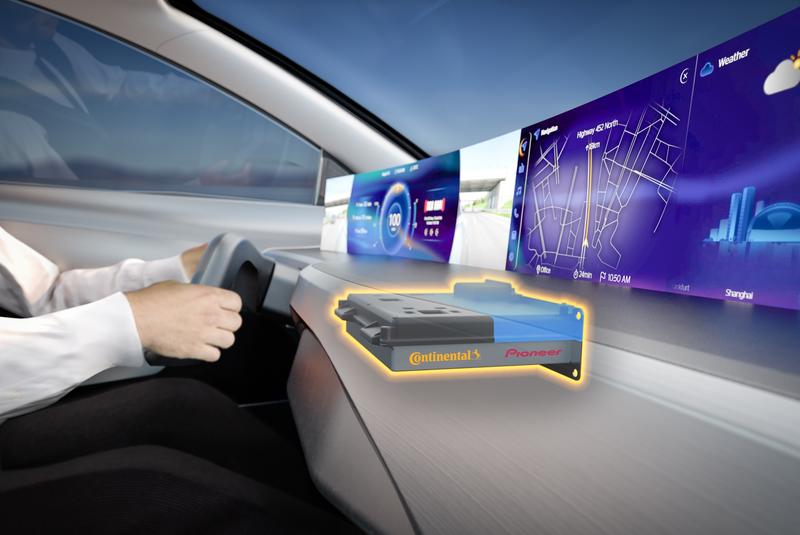Continental y Pioneer crearán el habitáculo automovilístico del futuro