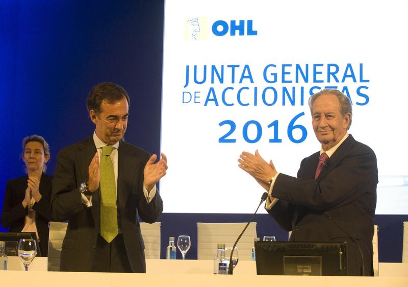 Villar Mir reduce al 14,64% su participación en OHL