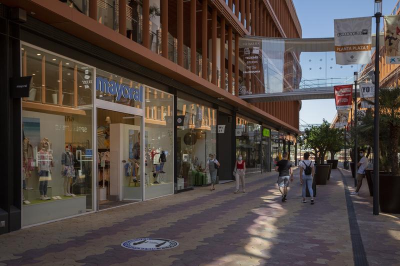 Los centros comerciales piden al Gobierno abrir completamente el 1 de junio en los territorios de la Fase 1