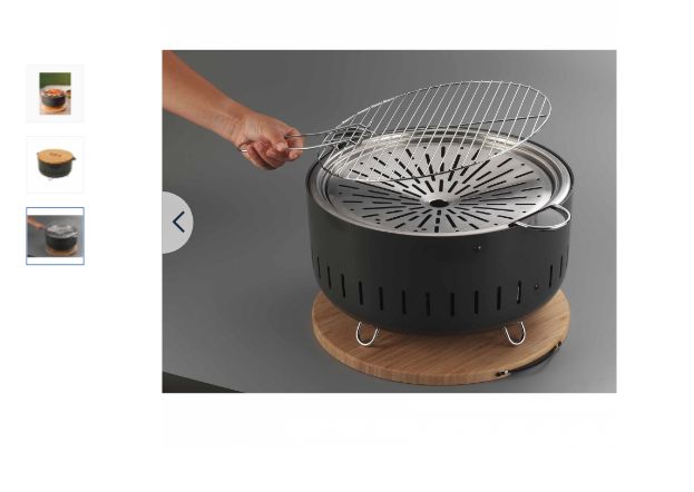 barbacoa de mesa