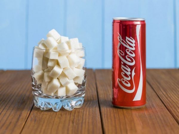 azucar en coca-cola