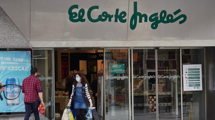 El Corte Inglés recupera al 50% de la plantilla en ERTE