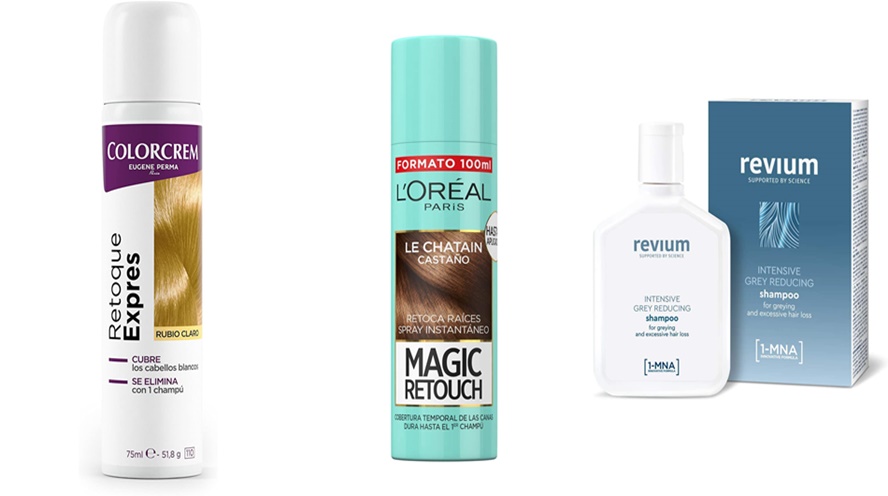 Amazon: 8 productos para TRATAR y OCULTAR las canas sin pisar la peluquería