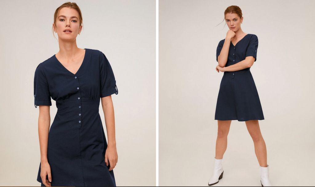 Vestido botones