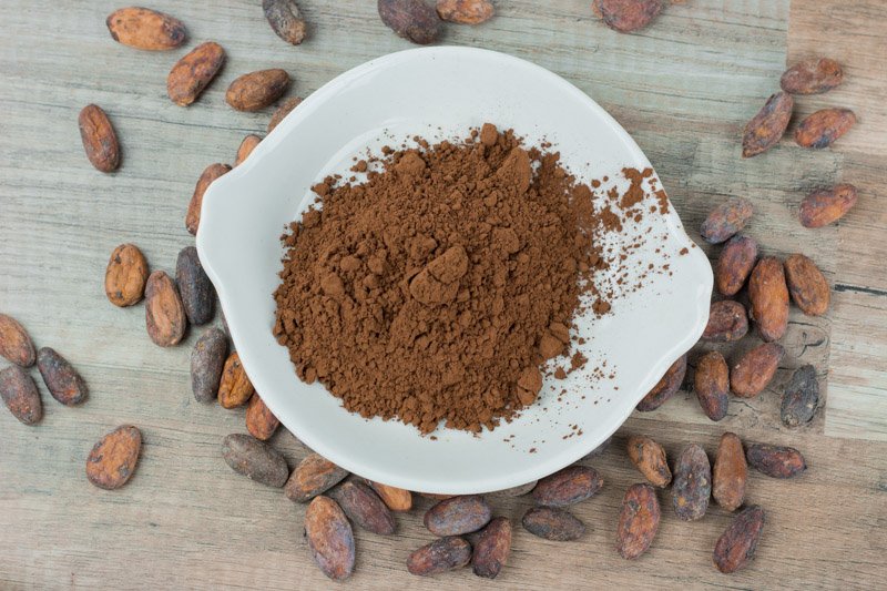 cacao en chocolate saludable