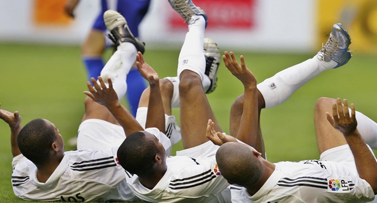 Celebración Real Madrid cucarachas LaLiga
